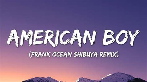 american boy chanel remix|american boy song lyrics.